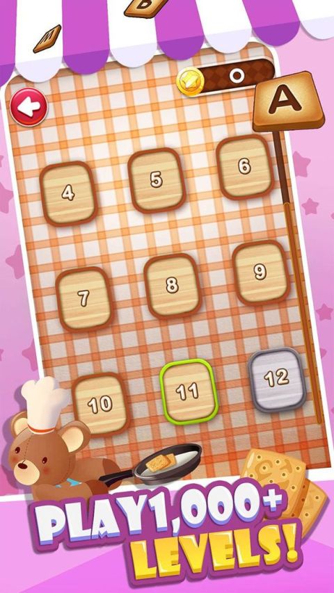 Word Game - Bear Bakery