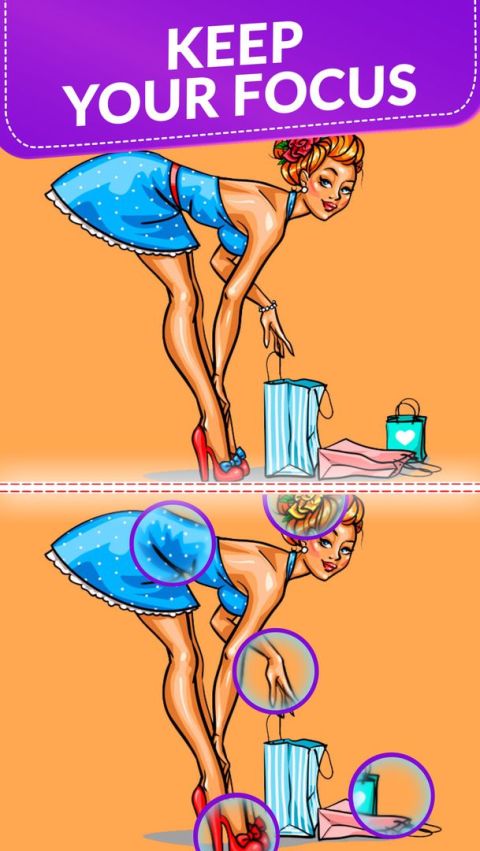 Spot 5 Differences: Find them!