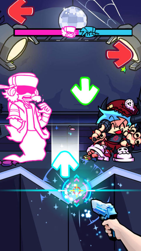 FNF Rap Battle Shooter Night