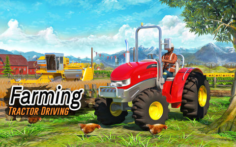 Tractor Driving Game Simulator