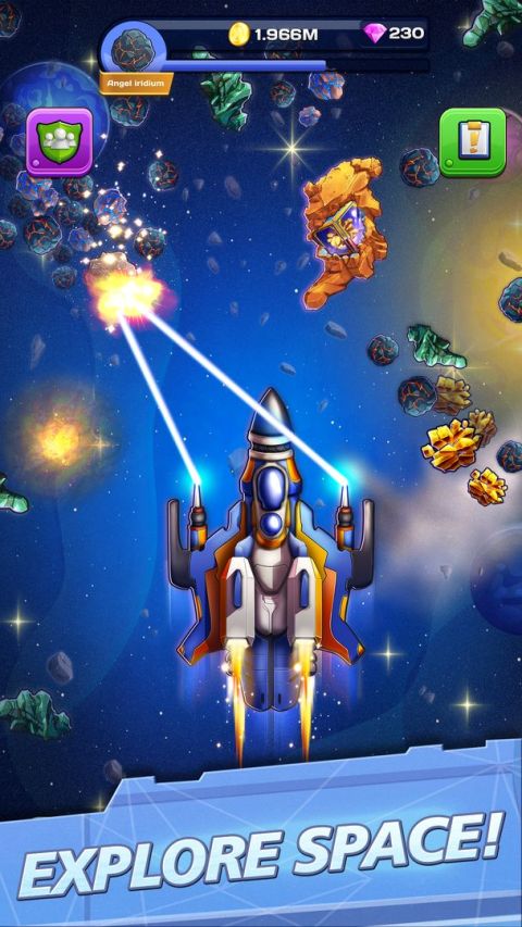 Idle Pocket SpaceCraft