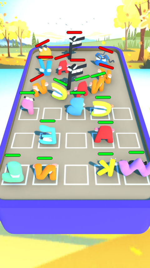 Merge Alphabet: Game Lore 3D