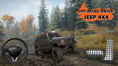 Off-road Drive: Jeep 4x4