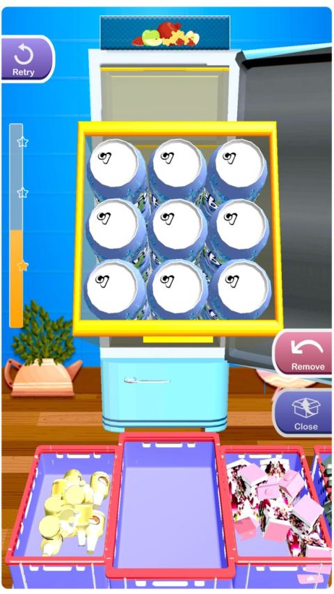 Fill the Fridge: 3d Fun & Calm