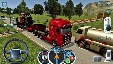 Modern Truck Cargo Driving 3D