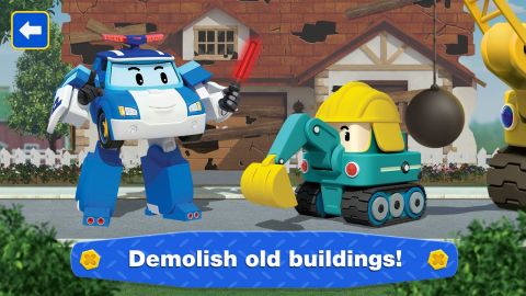 Robocar Poli: Builder! Games for Boys and Girls!
