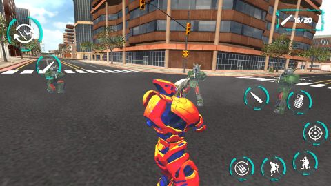 Multi Robot Car War Games