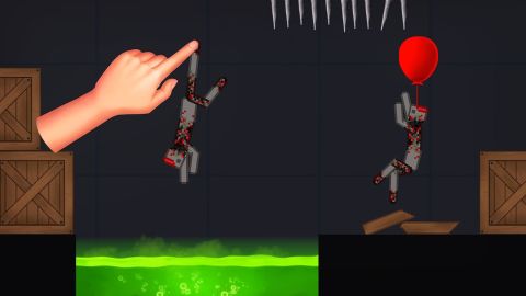 People Stickman Playground : Kill Ragdoll Zombie