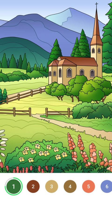 Bible Color - Color by Number