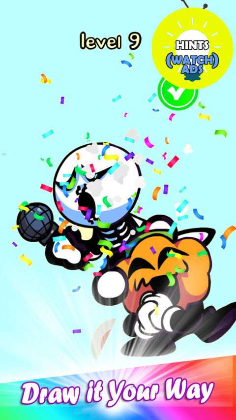 FNF Draw Half for Friday Night