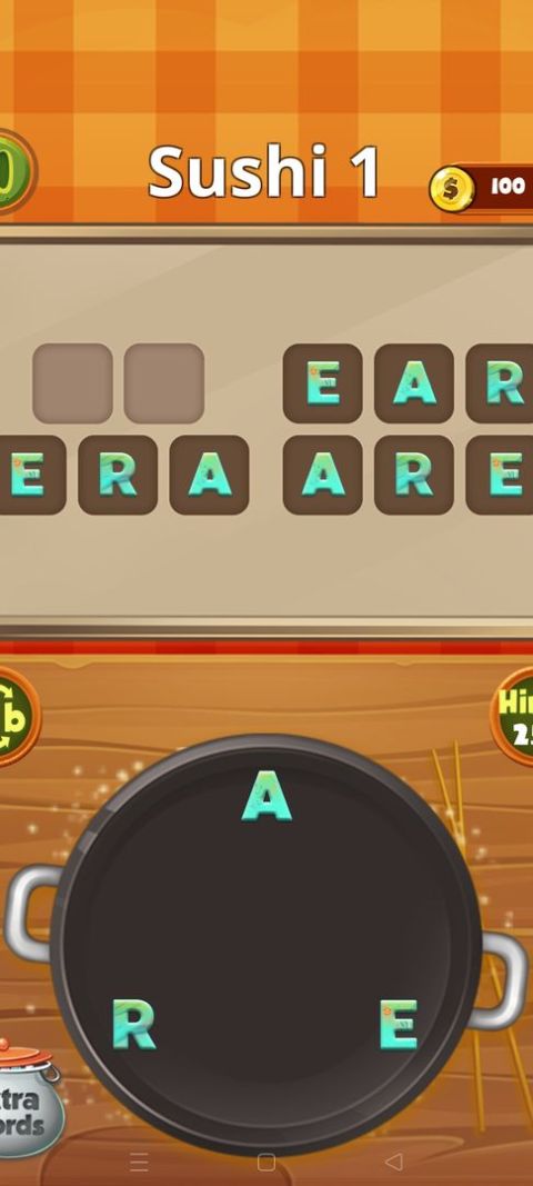 Word search puzzle game