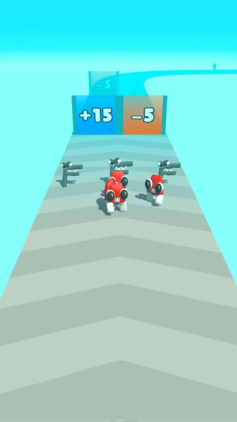 Merge Alphabet: 3D Run