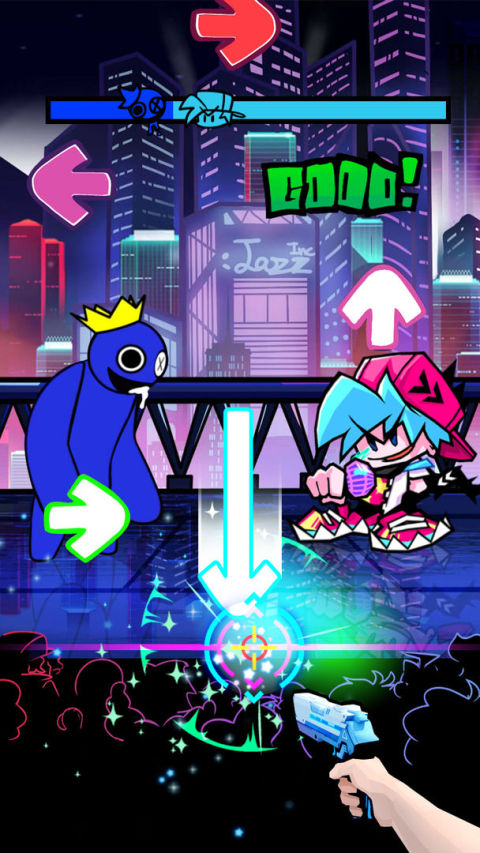 FNF Rap Battle Shooter Night