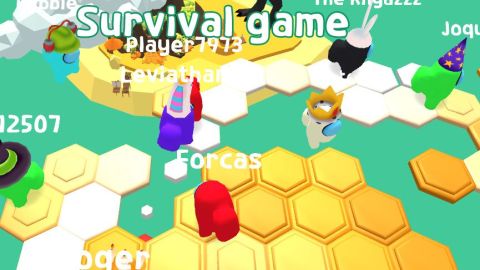 Fall Imposter. io - survival stickman