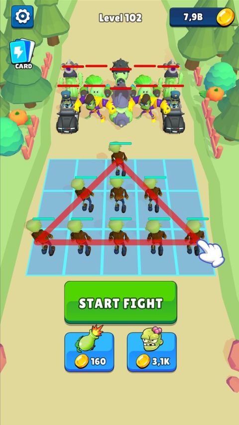 Merge Plants: Idle Zombies