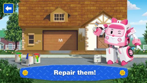 Robocar Poli: Builder! Games for Boys and Girls!
