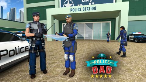 Police Dad Family Simulator