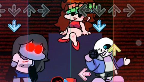 Sans Friday Night Dust Underverse XChara