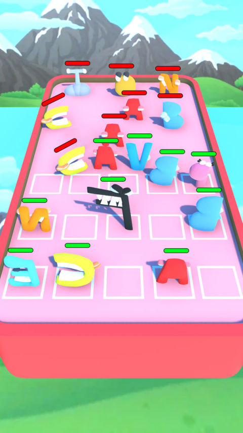 Merge Alphabet: Game Lore 3D