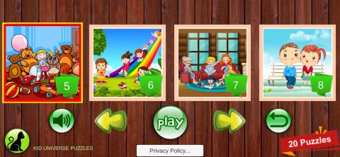 Kid Universe Puzzles