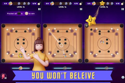 Carrom City Pool Offline