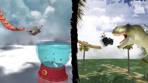 車輪上不可能的坡道