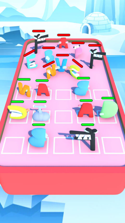 Merge Alphabet: Game Lore 3D