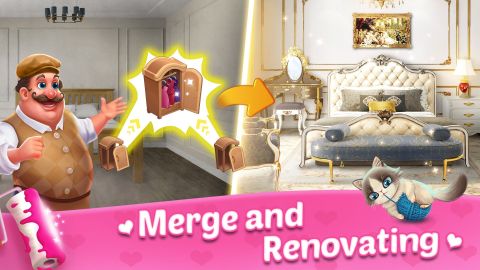 Merge Dream - Mansion design - Decorate your house