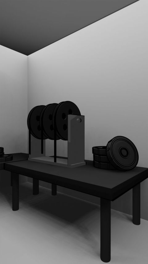 脱出ゲーム　モノクロ世界からの脱出