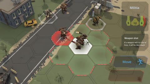Concern - turn-based mech game