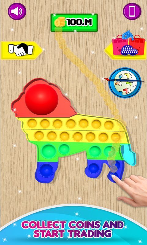 Fidget Trading! Pop it fidget toy 3d ASMR