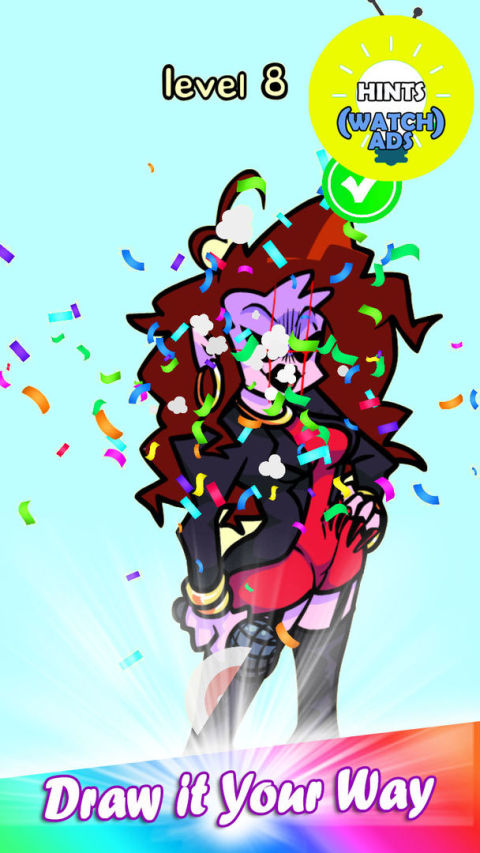 FNF Draw Half for Friday Night