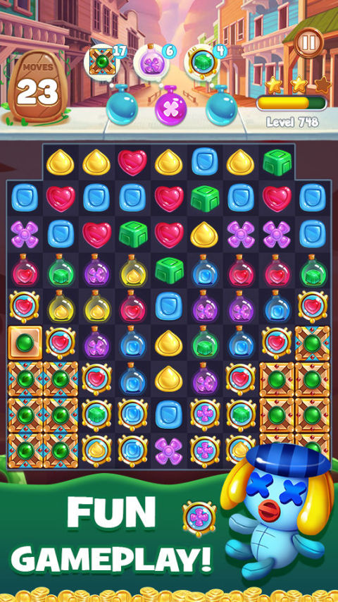 Genies & Jewels Match 3 Blast