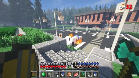 Block Rainbow Sword Dragon