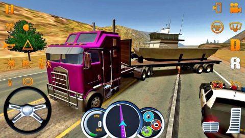 Modern Truck Cargo Driving 3D