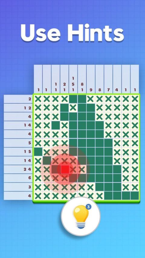 Nonogram解謎-Jigsaw Cross