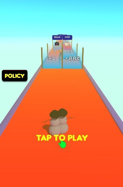 Snowman race: snow run race 3D