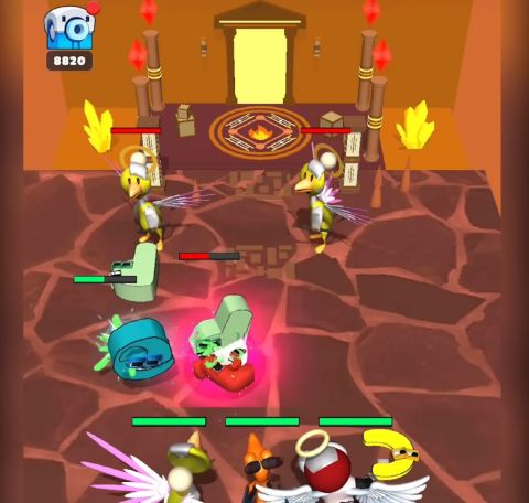 Merge Rainbow friends Alphabet