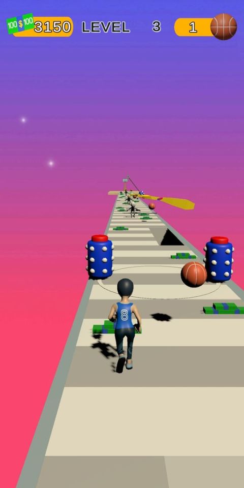 Basketball Runner 3D