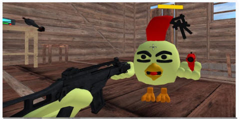Chicken Shoot Gun Game