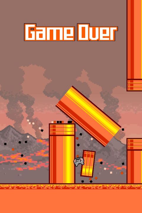 Flappy Nyan: flying cat wings