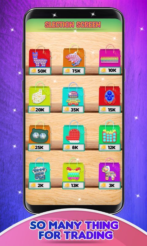 Fidget Trading! Pop it fidget toy 3d ASMR