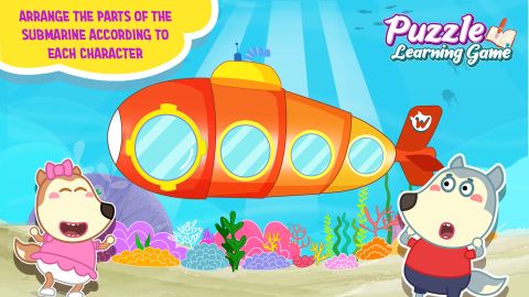 Wolfoo Puzzle Learning Game