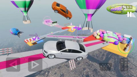 Mega Ramp: Audi S5 Demolition