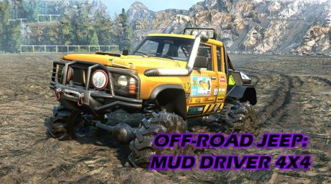 Off-road jeep: Mud driver 4x4