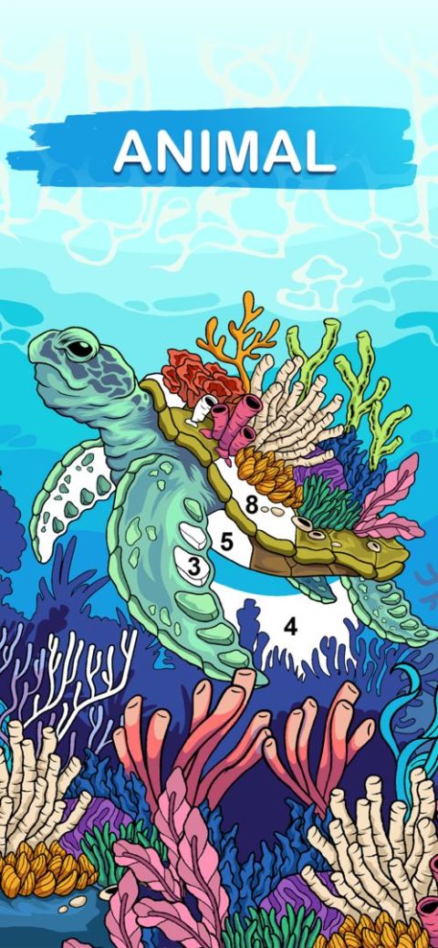 Art Games : Color by number