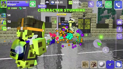 School Park Party Gun Craft Mo