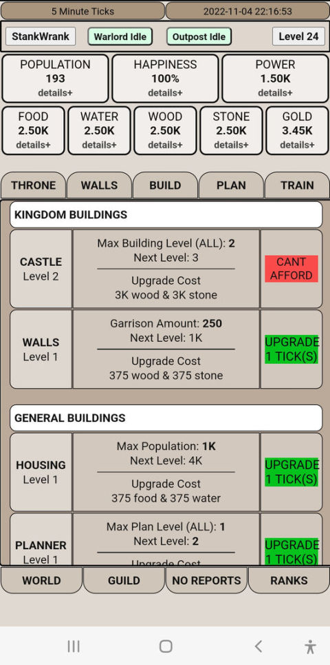 Simple Kingdoms Mobile