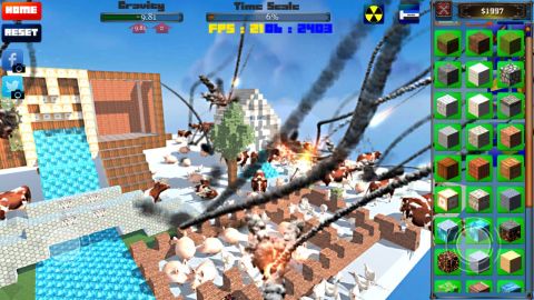 CUBE Physics Simulation