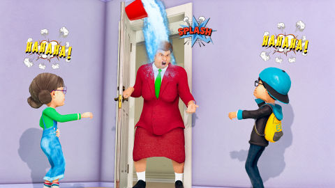Scary Evil Mad Teacher 3d Game